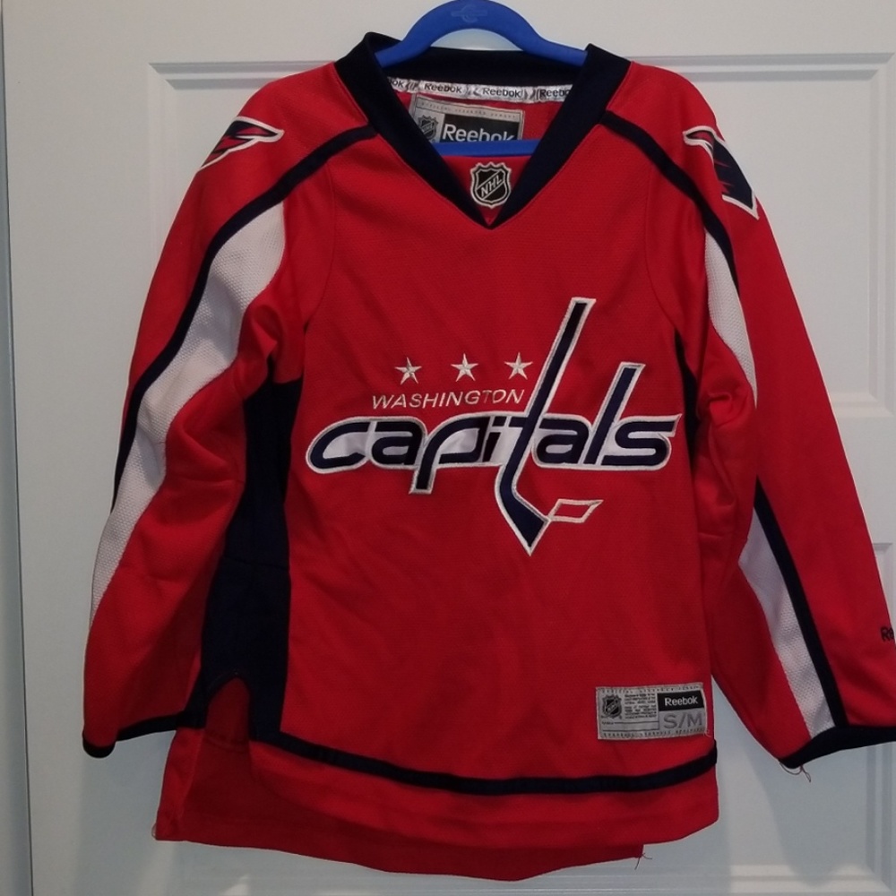 Reebok Kids Capitals jersey